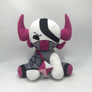 Phightng Edkit Plush Toy Ox Design PP Cotton Fill Unisex 8-13 Years Age Range Cartoon Anime Style Plushies - Product Image 5