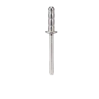 Rivet à tête bombée en acier inoxydable 304 industriel, à extrémité fermée, multi-grip, antidérapant, à mandrin à double pince, à œillet aveugle