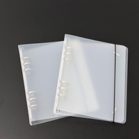 Carpeta de Archivo con Clip A5 de PP Esmerilado, Álbum de Fotos, Carpeta de Calidad Premium para Almacenamiento de Documentos y Fotos