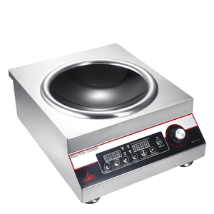 Cuisinière à <span class=keywords><strong>induction</strong></span> électrique portable professionnelle 5 kW pour <span class=keywords><strong>wok</strong></span> et soupes - Product Image 1