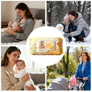 Toallitas Húmedas para Bebé de Alta Calidad, 80 Unidades, Toallitas de Agua, Venta al por Mayor, Tela No Tejida Spunlace, Cuidado de la Piel, Sin Perfume - Product Image 6
