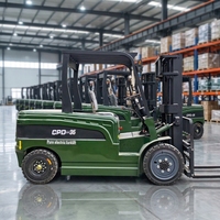 Yüksek Kaliteli Elektrikli Forklift 1.5 Ton 2.5 Ton 3 Ton 4000 Lbs 5000 Lbs Akülü Depo Konteyner Kaldırıcı Elektrikli Forklift