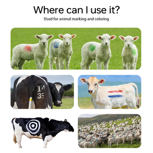 Marcador de Animales a Base de Agua, No Tóxico, Seguro, Confiable, Fácil de Identificar - Product Image 3