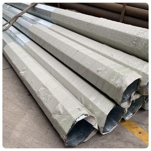 Postes Eléctricos Poligonales <span class=keywords><strong>de</strong></span> Acero HDG <span class=keywords><strong>de</strong></span> Circuito Múltiple - Product Image 1