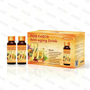 Bebida Antienvejecimiento DUOZI PQQ CoQ10, 50 mL × 8 Unidades, Líquido Oral Natural para Aclarar la Piel, Soporte Antioxidante - Product Image 3