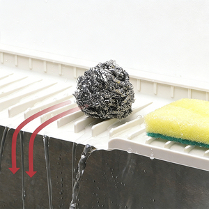 Tappetino Pieghevole per Rubinetto <span class=keywords><strong>Lavello</strong></span> 7 ° Tappetino Antispruzzi in Silicone a Drenaggio Rapido per <span class=keywords><strong>Lavello</strong></span> da <span class=keywords><strong>Cucina</strong></span> - Product Image 4