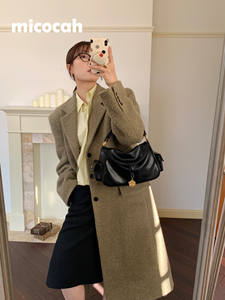 Bolso de Mano de Cuero Genuino para Mujer, con Cierre de Cremallera, Gran Capacidad, Diseño de Almohada, para Viajes Diarios - Product Image 3