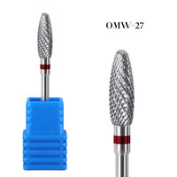 Têtes de polissage en acier tungstène pour manucure, embouts de perceuse à ongles de remplacement, têtes de polissage pour pédicure et manucure, outils de manucure et pédicure
