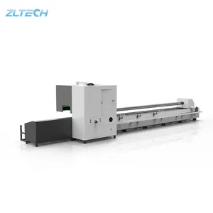 Zltech Pipe Bevel Cutting Machine Tube Laser Cutting Machine With Movable Front Chuck For Ultra-Short Tailstock
