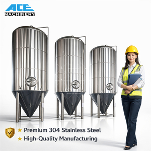 350L Fermentation Tank Craft Beer Brewery Jacketed Conical Fermenter Brewery Equipment Beer Brewing Equipment - Product Image 3