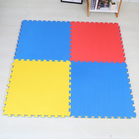 Matras Busa EVA Ukuran 100cmx100cm Tebal 2 3 4 cm Interlocking Taekwondo Tatami Puzzle Lantai