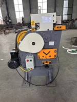 Poinçonneuse mécanique multifonctionnelle de coupe d'acier d'angle et de trou combinée avec l'équipement de cisaillement