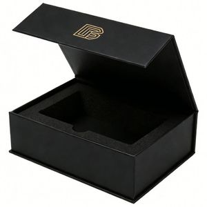Caja de Regalo Magnética de Cartón Rígido de Lujo Personalizada con Inserto de EVA, Materiales Reciclados, Acabado UV Localizado - Product Image 4