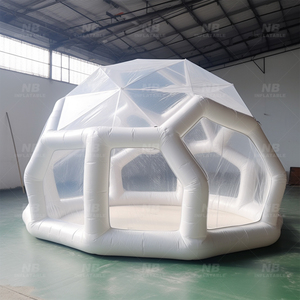 Carpa Inflable Tipo Domo para Fútbol, Carpa Burbuja de PVC, Invernadero para Acampar con Bomba de Aire, Resort 201505 Inflatab - Product Image 4