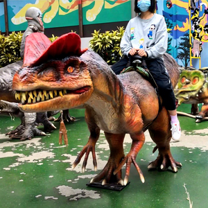 Promenade et équitation Animatronic Dinosaur Kids Amusement Rides Children Electric Ride - Product Image 1