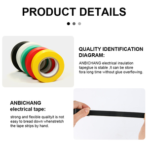 Ruban <span class=keywords><strong>isolant</strong></span> électrique en PVC thermique de Chine, haute tension, bande de terre pour tuyaux, <span class=keywords><strong>rouleau</strong></span> jumbo, ligne d'extrusion, revêtement adhésif - Product Image 5