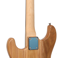 Popular Musical Instrument Electric Guitar Poplar Wood Body 22 Frets Glossy Finish Wholesale Support OEM Customization