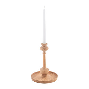 Soporte de luz en T para velas de madera de último diseño para hoteles y restaurantes en casa soportes de pilar de velas de madera de mango superventas - Product Image 5