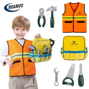 Set di attrezzi per bambini con stelo da banco realistico da banco da costruzione con <span class=keywords><strong>trapano</strong></span> <span class=keywords><strong>giocattolo</strong></span> elettrico - Product Image 5