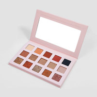 15 Farben Rosa-Töne Lidschatten-Palette Matt Glitzer Sanfte Farbtöne Tägliches Dating Party Augen-Make-up Kosmetik Großhandel