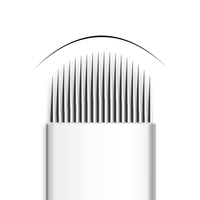 Proveedor de Microblading Ceja Tatuaje Flexi Agujas de Microblading para Maquillaje Permanente Aguja de Microblading Meidical Hoja de Tatuaje