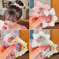 Aksesori Headband Mutiara Kupu-kupu Super Peri Manis dan Modis Versi Korea untuk Anak Perempuan