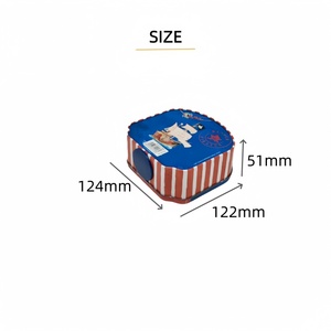 Caja de Hojalata Personalizable con Diseño de Tiburón <span class=keywords><strong>Pirata</strong></span> en Forma de Abanico, Reciclable, de Guangdong, para Regalo - Product Image 2