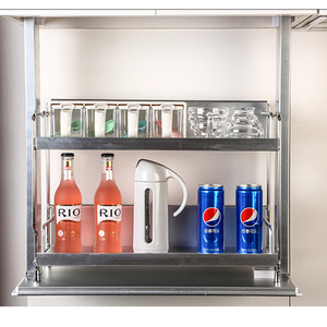 Étagère à vaisselle coulissante pour armoire de cuisine, organisateur de garde-manger - Product Image 5