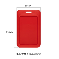 Porte-cartes d'identité en plastique ABS avec impression UV personnalisée en gros, porte-badge pour personnel, porte-carte d'identité