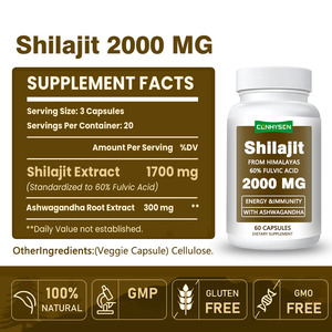 Oem/odm xilajit כמוסות. Xilajit טהור-תוסף אורגני. Xilajit טהור משפר כוח זכר 2000 מ ג - Product Image 2