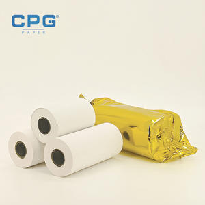 Rollo de Papel Térmico para Fax de Alta Sensibilidad, 216 mm x 30 m, 50 g/m², para Hoteles y Negocios, Venta al Por Mayor del Fabricante - Product Image 1