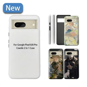 Coques vierges personnalisables par sublimation pour Pixel 8 Pro – Impression par transfert thermique – <span class=keywords><strong>Coque</strong></span> de téléphone antichoc en TPU – Vente en gros de coques vierges pour téléphones - Product Image 1