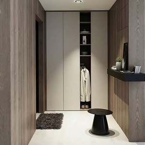 Armoire à chaussures en bois au design moderne contemporain pour la maison, la chambre à coucher, la salle à manger, le salon ou les meubles d'école - Product Image 1