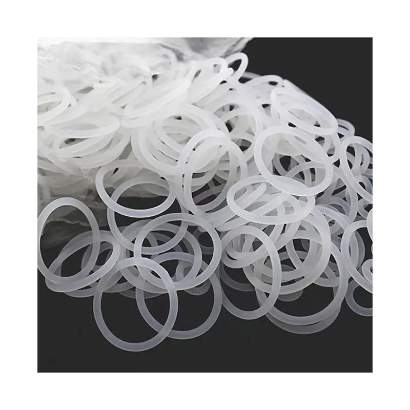 JY Food grade silicone gasket for airtight food container translucency silicone seal gasket