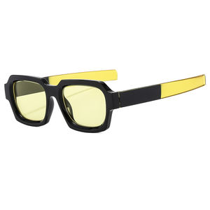 Экзотические дешевые женские большие ретро солнцезащитные очки высокого качества люксовый бренд 2024 Uv400 дизайнерские Квадратные Солнцезащитные очки - Product Image 2