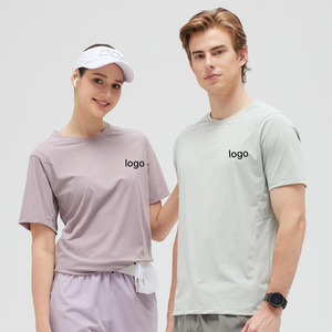 Outdoor UPF50+ Sun-Protection Fabric <b>Plain</b> <b>Tshirt</b> for Printing <b>Tshirts</b> Wholesale Men's <b>Tshirt</b> - Product Image 1