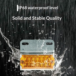 Vente en gros usine : Feux de gabarit latéraux LED ultra-lumineux 12V 24V étanches, clignotants de freinage et d'avertissement pour remorques, fourgonnettes et poids lourds - Product Image 4