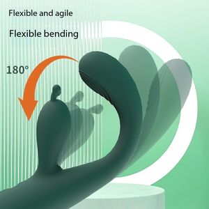 Vibrador de conejo de doble Motor al por mayor de fábrica para mujeres-Estimulador de clítoris de punto G fuerte masajeador de adultos recargable a prueba de agua - Product Image 3