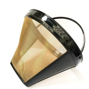 Filtres à café coniques réutilisables Panier <span class=keywords><strong>Filtre</strong></span> à café de remplacement Remplace vos filtres à café en papier Sans BPA - Product Image 1