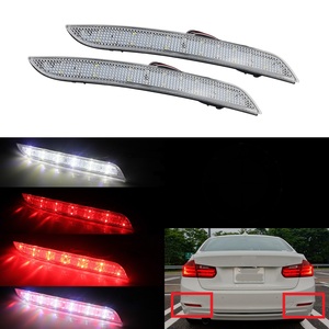 Luz Reflectora LED Trasera para Parachoques <span class=keywords><strong>de</strong></span> Coche para BMW F30 F80 F31 F32 F82 F33 F83 F34 F35 F36 SALOON 2012-2016, Luces <span class=keywords><strong>de</strong></span> Freno Traseras - Product Image 3
