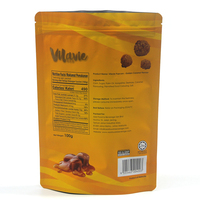 Emballage OEM de pop-corn alimentaire avec impression numérique Emballage personnalisé en feuille de mylar Pochettes à fermeture éclair Sacs doypack sac en plastique