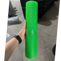 Grillage en plastique HDPE pour volailles, cages à poulets, volières, maille plate en plastique pour l'élevage, vente en gros