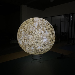 2m 3m benutzer definierte aufblasbare LED Mercury Ballon hängen PVC aufblasbare Planet Solar Sustem - Product Image 1