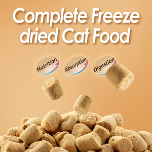 Atacado Adulto Comida De Gato Peso-ganho De Frango Codorna Fórmula Indoor Controle De Peso Liofilizado Comida De Gato - Product Image 5