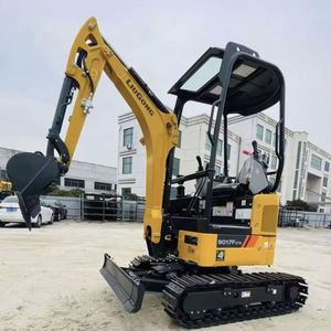 Mini Excavadora de Cadenas Liugong 9017F de 1.7 Toneladas Sin Cola con Motor Kubota, Mini Excavadora Hidráulica Fabricada en China, Máquina para Movimiento de Tierras - Product Image 1