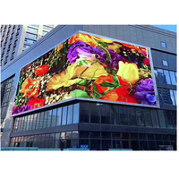 Papan Iklan Digital Warna Penuh Tahan Air P10 960*960mm Kecerahan Tinggi Luar Ruangan