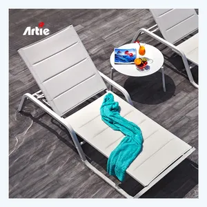 Artie гостиничная мебель для бассейна, универсальная алюминиевая Штабелируемая садовая уличная шезлонг
