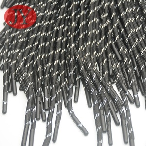 6Mm Màu Trắng Và Màu Đen Vòng Polyester Áo Thun Áo Hoody Với Bện Dây Kéo Và Đầu Kim Loại Phong Cách Nút Cho Quần Áo - Product Image 1