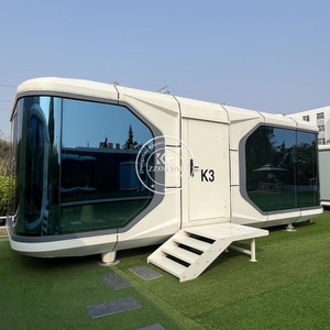 Cápsula Espacial Vacacional Personalizada 2025, Casa Prefabricada con Estructura en A, Cabaña Prefabricada, Casa Cápsula Espacial Europea - Product Image 5