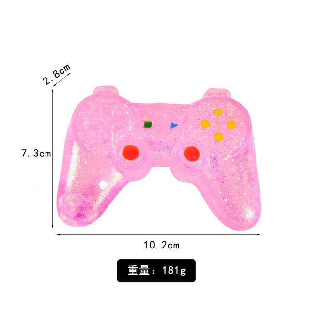 Hot Selling 10cm Maltose Game Controller Squeezable Toy - New Fun Stress-relieving Toy Soft Rebound  Fidget Toys